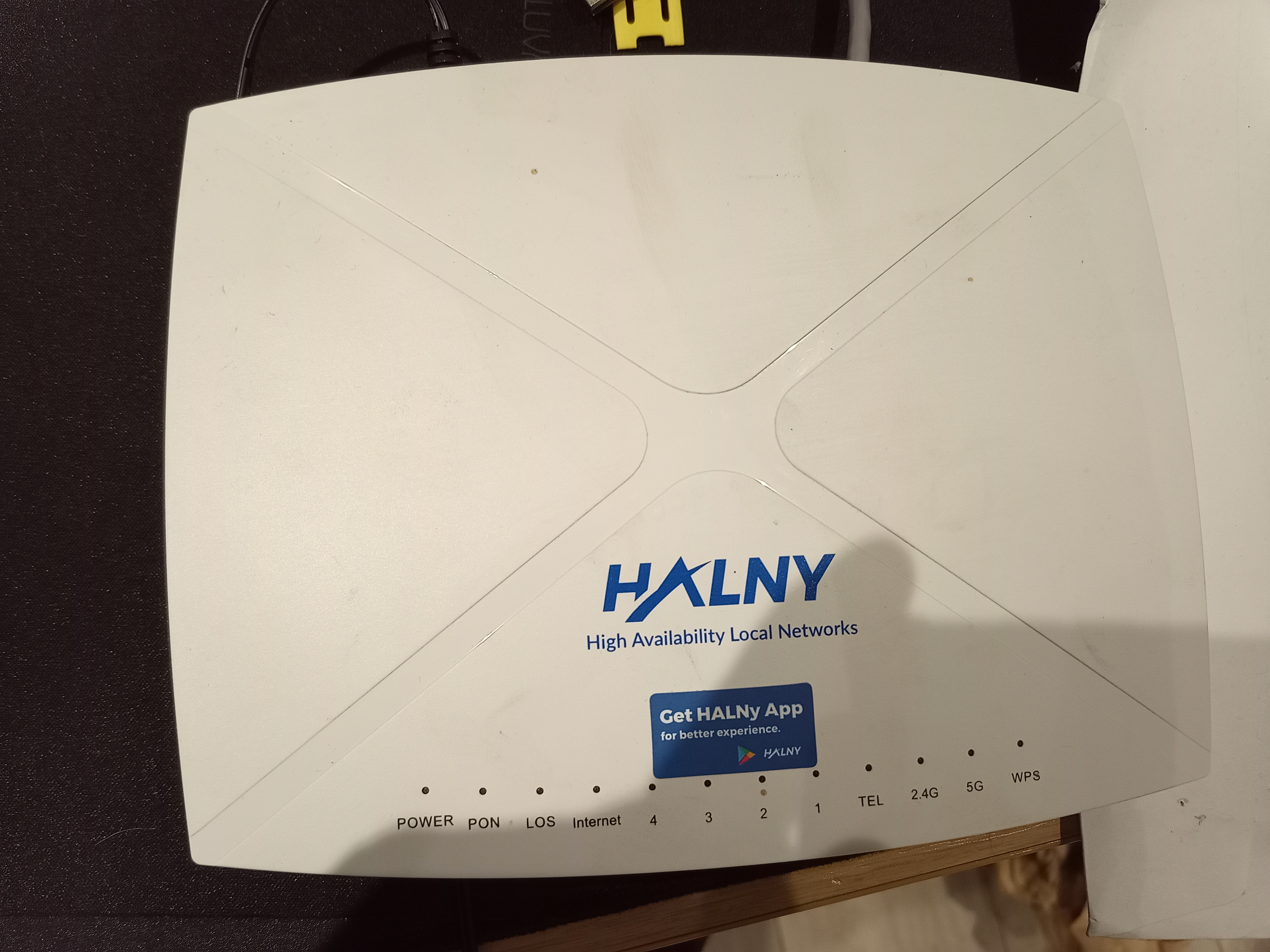 How to change the WiFi password on a HALNY HL4GQVS router